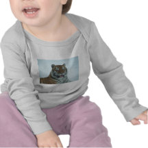 Siberian Tiger Close Up Face 2 Tees