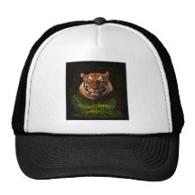 Siberian Tiger T-Shirt Mesh Hats