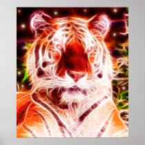 *Siberian Tiger* Wild Spirit Poster Print