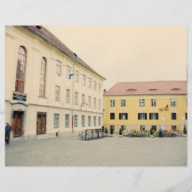 Sibiu architecture flyer