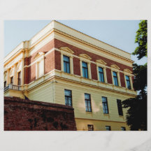 Sibiu architecture personalized flyer