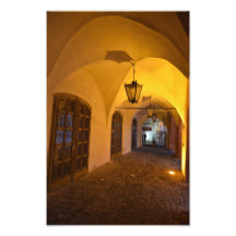 Sibiu at night photo art