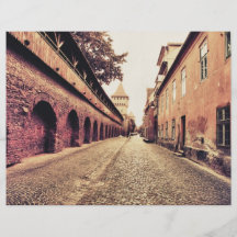 Sibiu medieval architecture personalized flyer