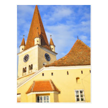 Sibiu tower postcard