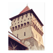 Sibiu tower postcard