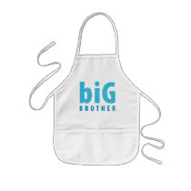 SIBLINGS COLLECTION - big brother {blue} Apron