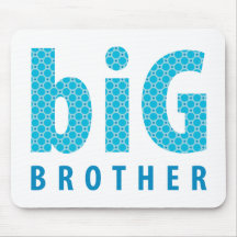 SIBLINGS COLLECTION - big brother {blue} Mousepad