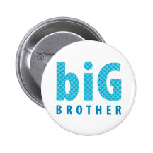 SIBLINGS COLLECTION - big brother {blue} Pin