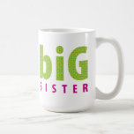 SIBLINGS COLLECTION - big sister {lime} Mug