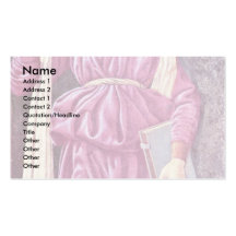 Sibyl Of Cumae By Andrea Del Castagno Business Card