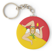 Sicily, Italy keychains