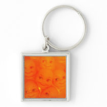 sick baby faces keychain