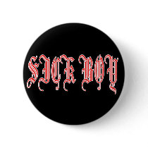 Sick Boy punk SICKBOY PUNKS Punk Rock Music Pin