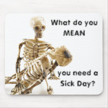 Sick Day Mouse Pad