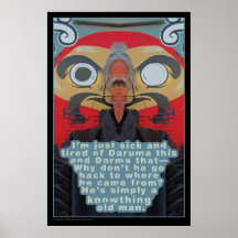 Sick of Daruma Poster
