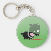Sick Puppy Keychain