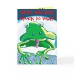 sick sad frog, Sick, sad and stuck in bed? cards