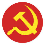 Sickle and Hammer Sticker