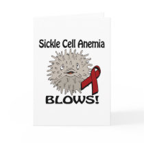 Sickle Cell Anemia Blows Awareness Design Cards