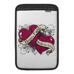 Sickle Cell Anemia Hope Faith Dual Hearts MacBook Air Sleeve