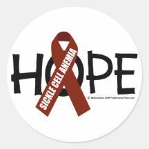 Sickle Cell Anemia Hope Sticker