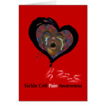 Sickle Cell PAIN Awareness Greeting Card