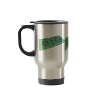 Sics as Si Silicon and Cs Caesium Mug
