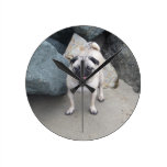 Sid on the Rocks Round Clock