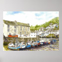 'Side by Side (Polperro)' Poster posters