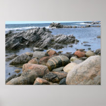 Side by Side Rocks Poster