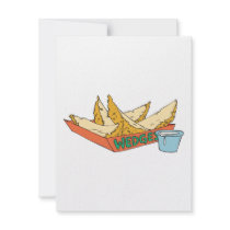side of potato wedges invitations