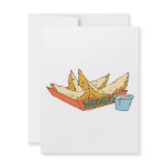 side of potato wedges invitations