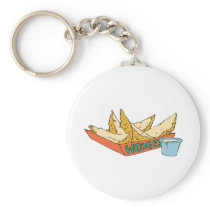 side of potato wedges key chain