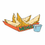 side of potato wedges photo sculptures