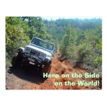 Side of the World, Here on the Side on the World! Post Card