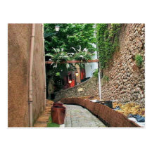 Side Street in France Post Cards
