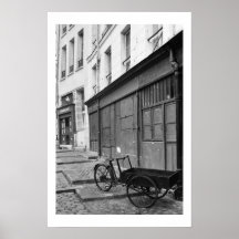 Side Street in Paris Print