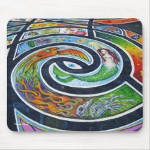 Sidewalk Art Mousepad