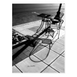 Sidewalk Shadows Postcard