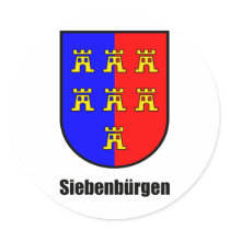 Siebenbürger Sachsen "Siebenbürgen" Stickers