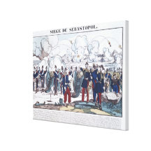Siege of Sebastopol, 1854-55 Gallery Wrapped Canvas