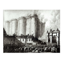 Siege of the Bastille, 14th July 1789 Postcards