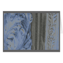 Siena marble in blue cards