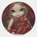 "Sienna Dragonling" Sticker stickers