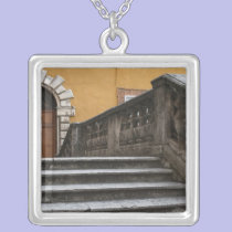 Sienna, Tuscany, Italy - Low angle view of necklaces