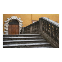 Sienna, Tuscany, Italy - Low angle view of Photographic Print