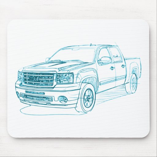 Sierra 2010 de GMC Tapis De Souris