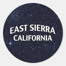 Sierra est la Californie Adhésif
