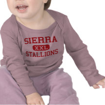 Sierra - étalons - haute - Colorado Springs T-shirt