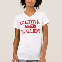 Sierra - étalons - haute - Colorado Springs T-shirt